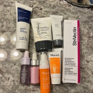 Skincare 8 piece sample bundle